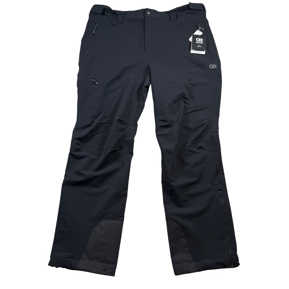 NEW Outdoor Research Cirque II Pants Men XXL Black Softshell Mountaineering